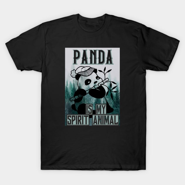 panda lover T-Shirt by samsamteez